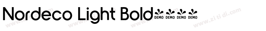 Nordeco Light Bold字体转换